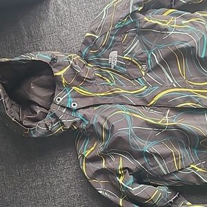 The north face woman's ski suit Small.